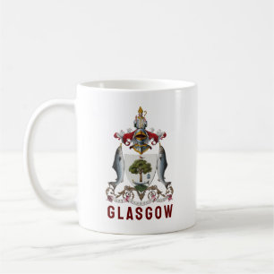 Wapen van Glasgow, SCHOTLAND Koffiemok
