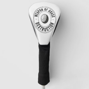 Wapen van Gras Vernietiging Grappige Golf Disc Gif Golfheadcover