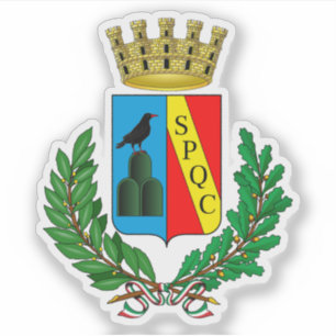 Wapen van Guidonia Montecelio, Italië Sticker
