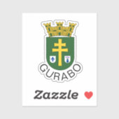 Wapen van Gurabo, Puerto Rico Sticker (Vel)