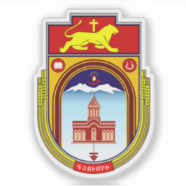 Wapen van Gyumri, Republiek Armenië Sticker