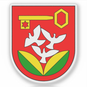 Wapen van Halle-Neustadt Sticker