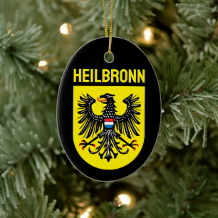 Wapen van Heilbronn, Duitsland Keramisch Ornament