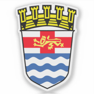 Wapen van het graafschap Greater London, Engeland Sticker