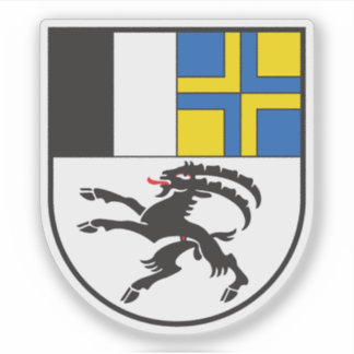 Wapen van het kanton Graubünden, Zwitserland Sticker
