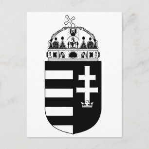 Wapen van Hongarije Briefkaart
