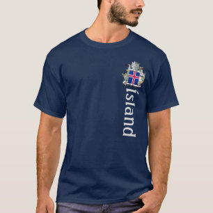 Wapen van IJsland T-shirt