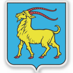 Wapen van Istrië, Kroatië Sticker