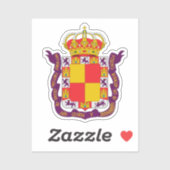 Wapen van Jaén, Spanje Sticker (Vel)