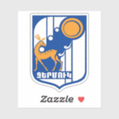 Wapen van Jermuk, Republiek Armenië Sticker (Vel)