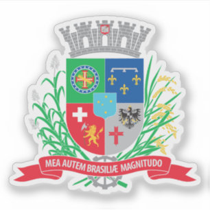 Wapen van Joinville, Brazilië Sticker