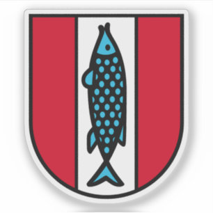 Wapen van Kaiserslautern, Duitsland Sticker