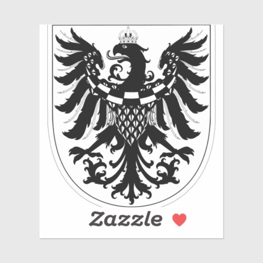 Wapen van Karniola Sticker (Vel)