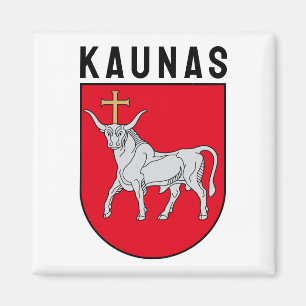 Wapen van Kaunas, Litouwen Magneet