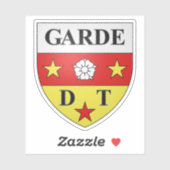 Wapen van La Garde, Var Sticker (Vel)