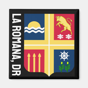 Wapen van La Romana, Dominicaanse Republiek Magneet