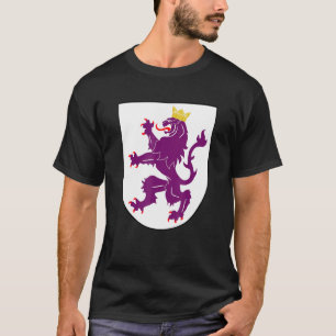 wapen van leon crest spanje portugal t-shirt