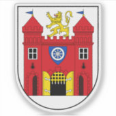 Wapen van Liberec, Tsjechië Sticker (Voorkant)