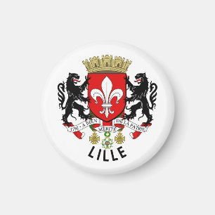 Wapen van Lille, Frankrijk Magneet