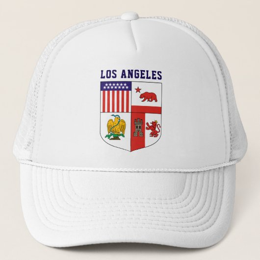 Wapen van Los Angeles - pocket Trucker Pet (Voorkant)