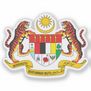 Wapen van Maleisië Sticker