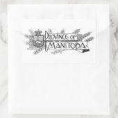  wapen van Manitoba Rechthoekige Sticker (Tas)