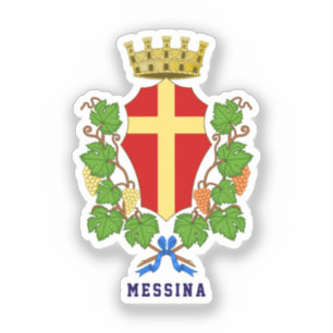 Wapen van Messina, Sicilië Sticker