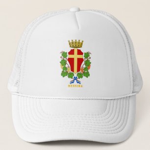 Wapen van Messina, Sicilië Trucker Pet