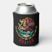 Wapen van Mexico Blikjeskoeler (Blikje Achterkant)