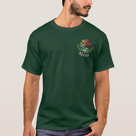 Wapen van Mexico T-shirt (Voorkant)