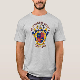 Wapen van Montgomery County, Maryland T-shirt