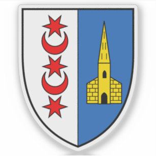 Wapen van Montreux, Zwitserland Sticker