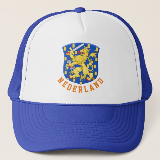 Wapen van Nederland Trucker Pet (Voorkant)