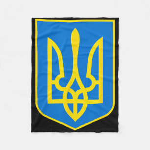 Wapen van Oekraine - Slava Ukraini 2 Fleece Deken