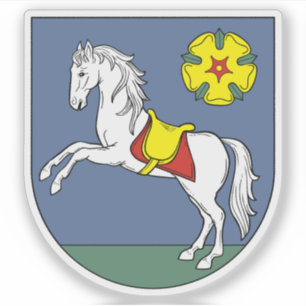 Wapen van Ostrava, Tsjechië Sticker