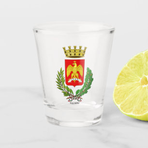 Wapen van Palermo (stad), Sicilië Shot Glas
