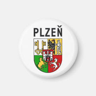 Wapen van Pilsen, Tsjechië Magneet