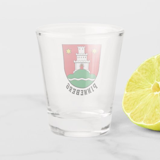 Wapen van Pinneberg, Duitsland Shot Glas (Achterkant)