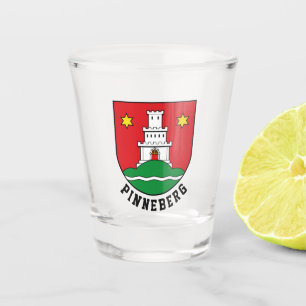 Wapen van Pinneberg, Duitsland Shot Glas