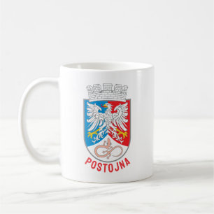 Wapen van Postojna, Slovenië Koffiemok