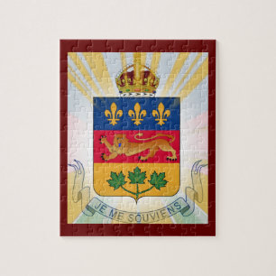 Wapen van Quebec Legpuzzel