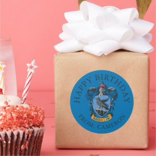 Wapen van Ravenclaw Gefeliciteerd Ronde Sticker