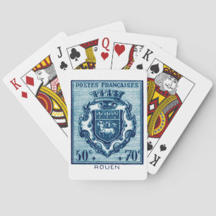  Wapen van Rennes, Frankrijk Pokerkaarten
