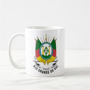 Wapen van Rio Grande do Sul - Brazilië Koffiemok