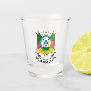 Wapen van Rio Grande do Sul - Brazilië Shot Glas