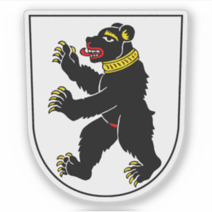 Wapen van Sankt Gallen, Zwitserland Sticker