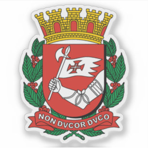 Wapen van São Paulo, Brazilië Sticker