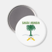 wapen van saudi-arabië magneet (Voorkant / Achterkant)