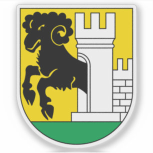 Wapen van Schaffhausen, Zwitserland Sticker
