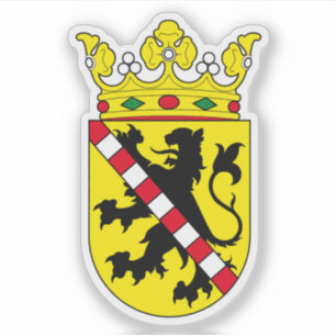 Wapen van Schiedam, Nederland Sticker